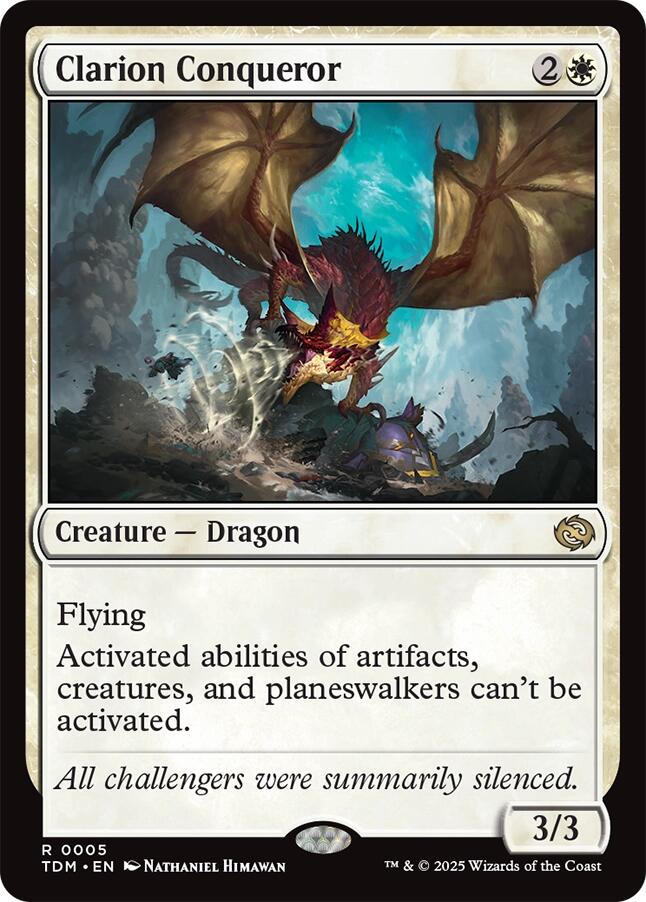 Clarion Conqueror [Tarkir: Dragonstorm] | Lots Moore NSW
