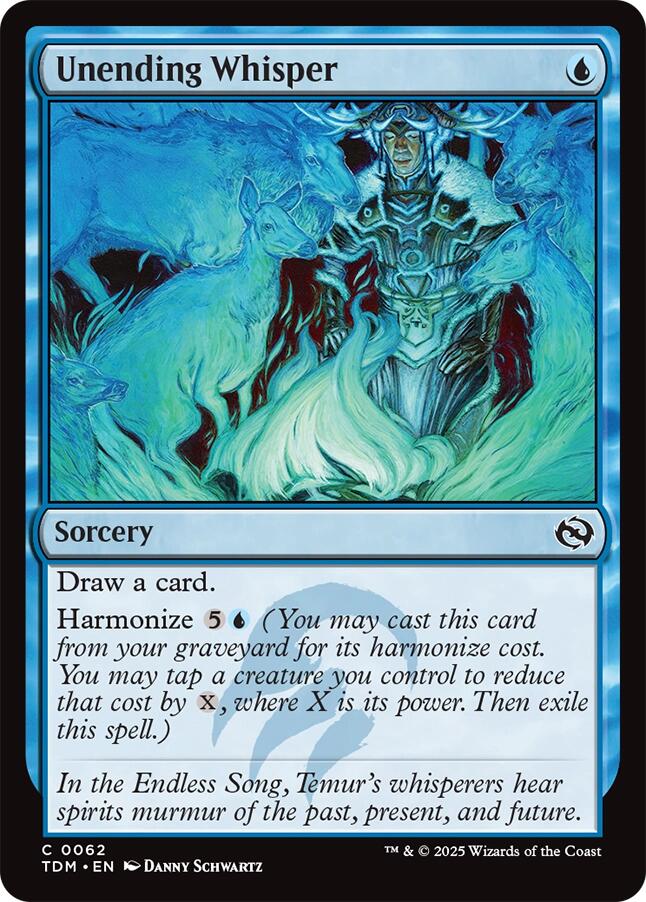 Unending Whisper [Tarkir: Dragonstorm] | Lots Moore NSW