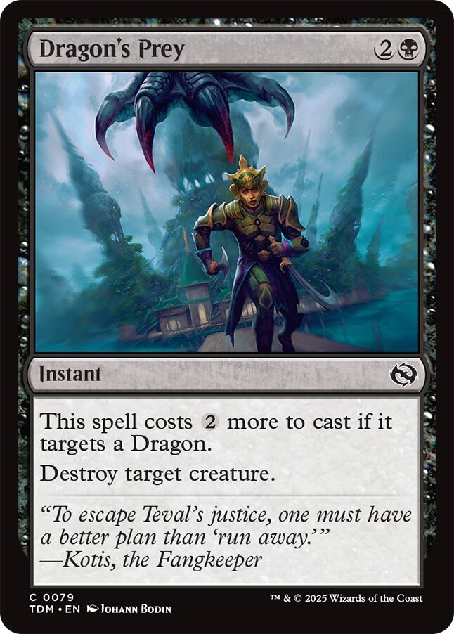 Dragon's Prey [Tarkir: Dragonstorm] | Lots Moore NSW