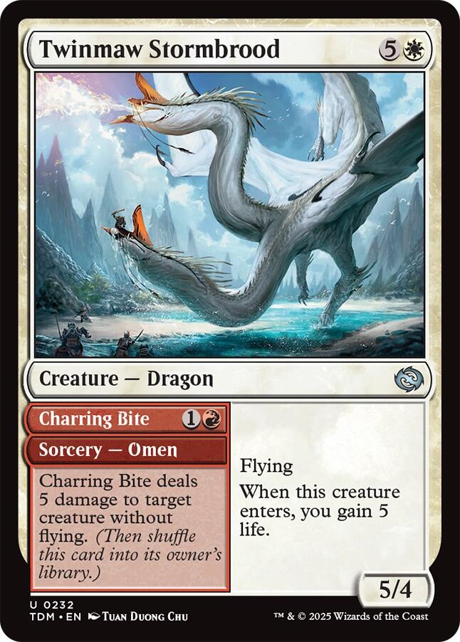 Twinmaw Stormbrood [Tarkir: Dragonstorm] | Lots Moore NSW