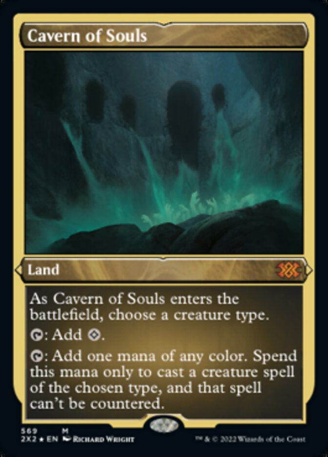 Cavern of Souls (Foil Etched) [Double Masters 2022] | Lots Moore NSW