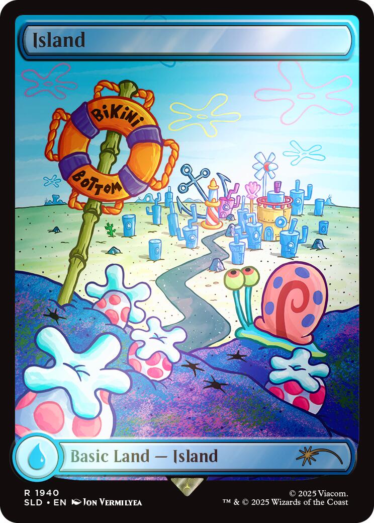 Island (1940) (Rainbow Foil) [Secret Lair Drop Series] | Lots Moore NSW
