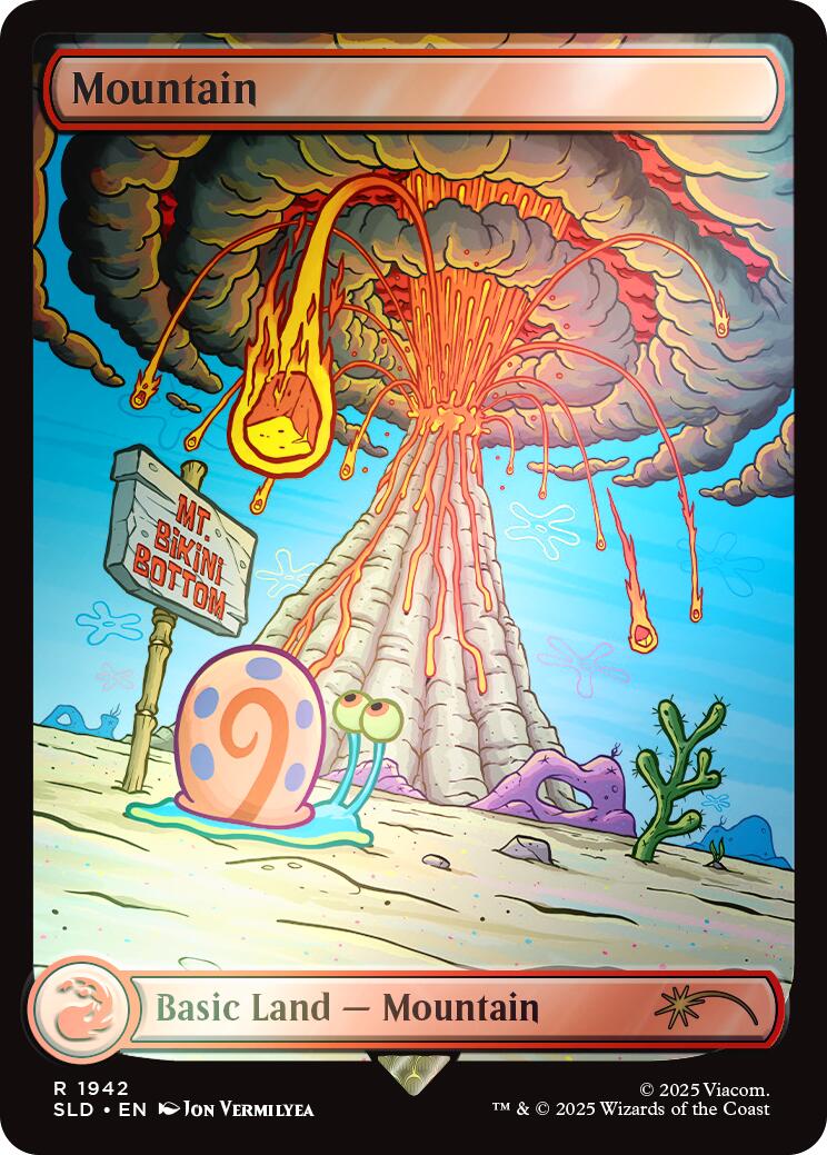 Mountain (1942) (Rainbow Foil) [Secret Lair Drop Series] | Lots Moore NSW