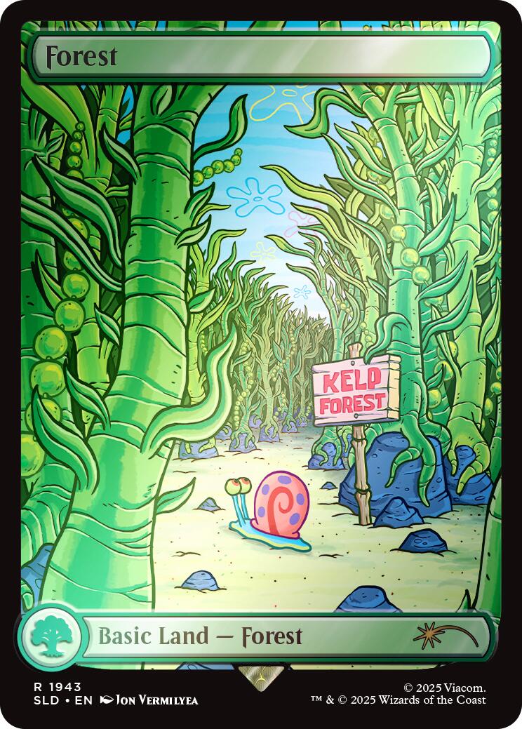 Forest (1943) (Rainbow Foil) [Secret Lair Drop Series] | Lots Moore NSW
