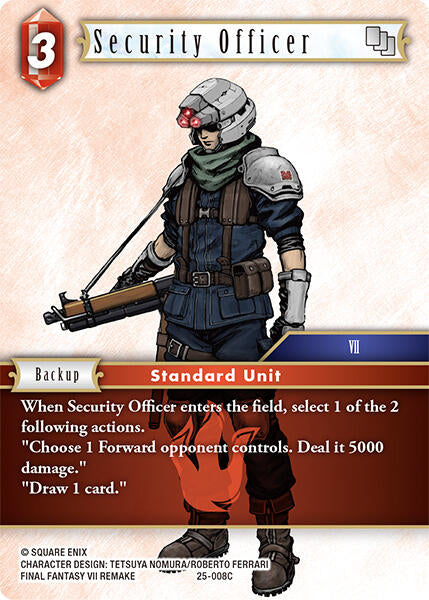 Security Officer [Tears of the Planet] | Lots Moore NSW