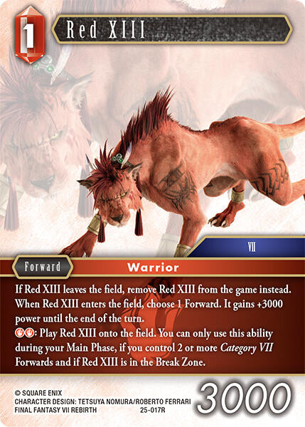 Red XIII [Tears of the Planet] | Lots Moore NSW