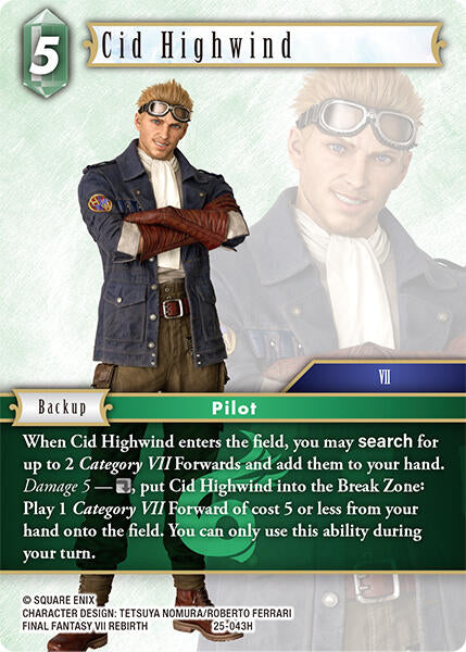 Cid Highwind [Tears of the Planet] | Lots Moore NSW