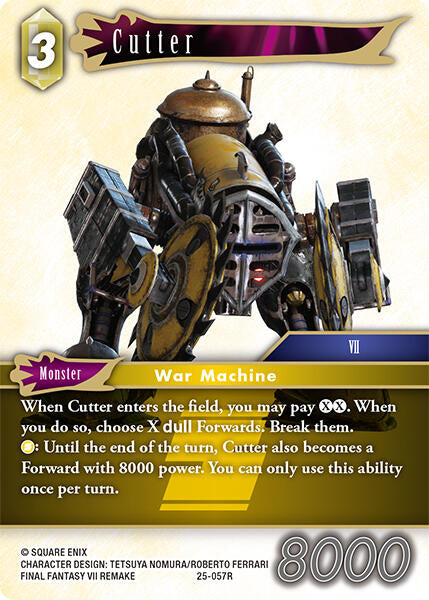 Cutter [Tears of the Planet] | Lots Moore NSW