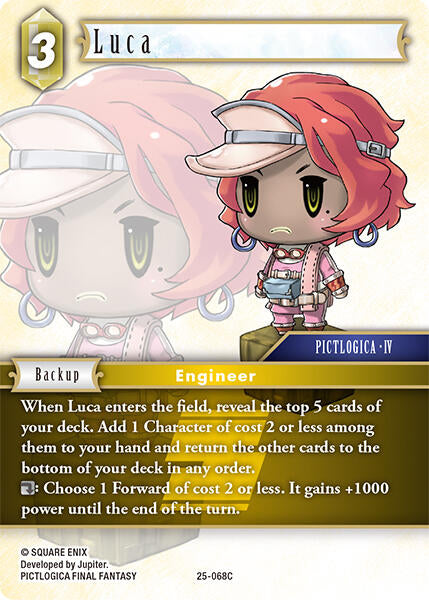 Luca [Tears of the Planet] | Lots Moore NSW