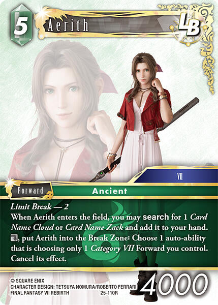 Aerith LB [Tears of the Planet] | Lots Moore NSW