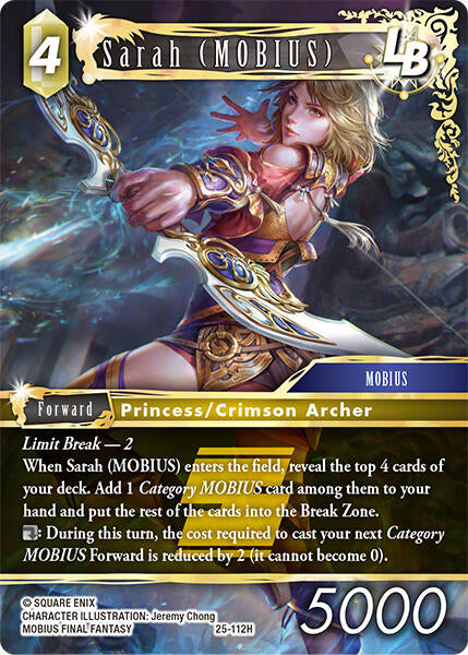 Sarah (MOBIUS) LB [Tears of the Planet] | Lots Moore NSW