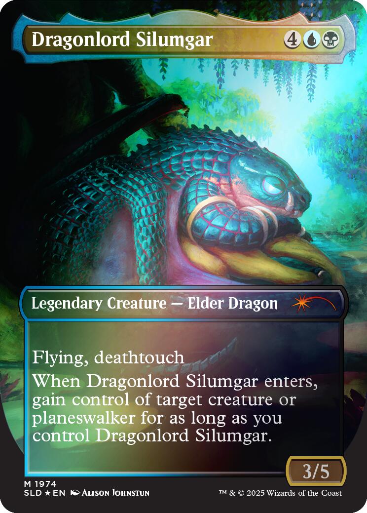 Dragonlord Silumgar (Rainbow Foil) [Secret Lair Drop Series] | Lots Moore NSW