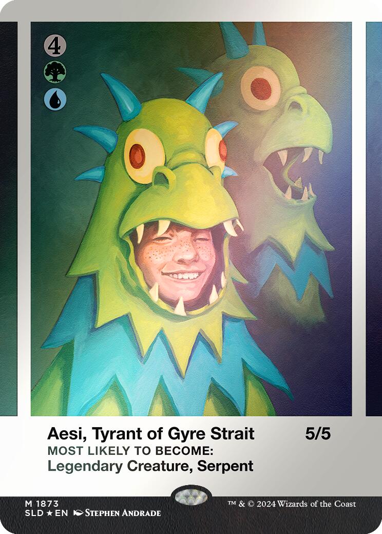 Aesi, Tyrant of Gyre Strait (Rainbow Foil) [Secret Lair Drop Series] | Lots Moore NSW
