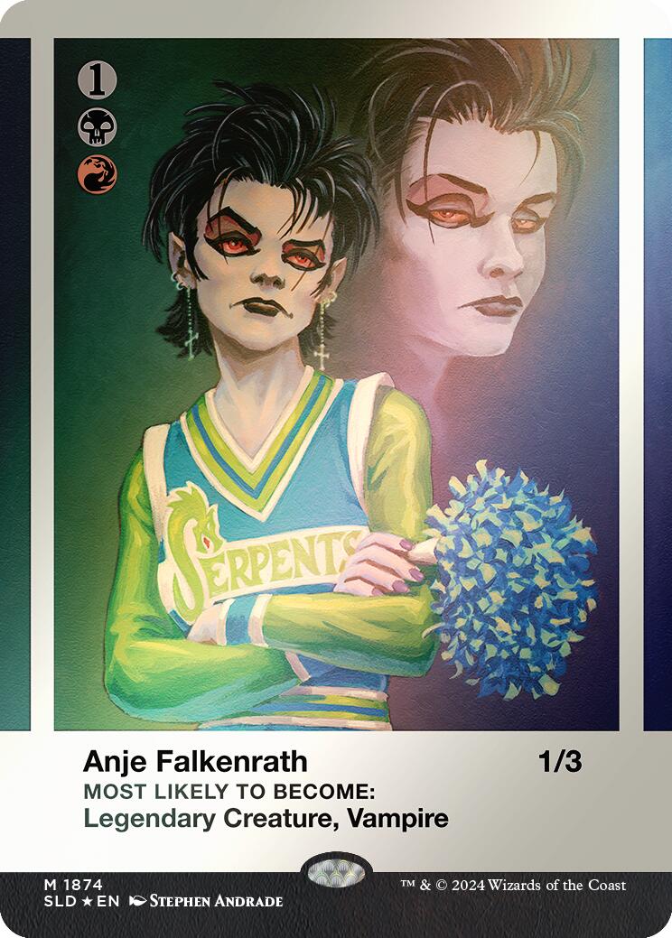 Anje Falkenrath (Rainbow Foil) [Secret Lair Drop Series] | Lots Moore NSW