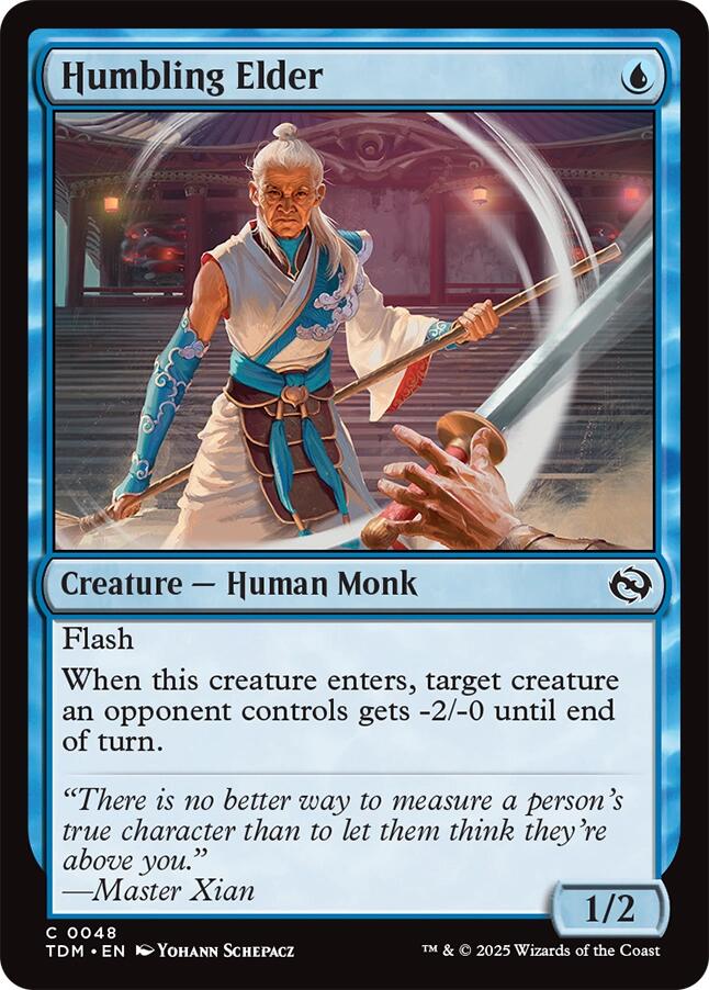 Humbling Elder [Tarkir: Dragonstorm] | Lots Moore NSW