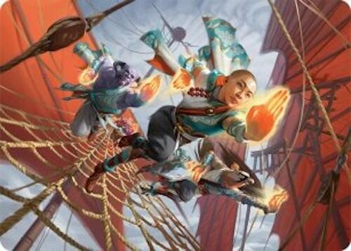 Aligned Heart Art Card (52/54) [Tarkir: Dragonstorm Art Series] | Lots Moore NSW