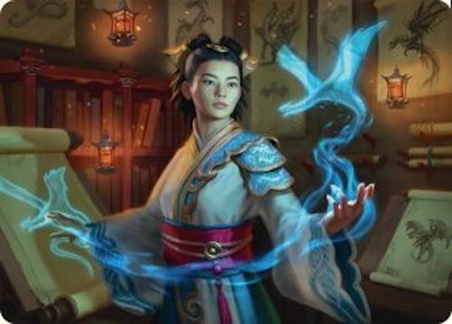Dragonologist Art Card (6/54) [Tarkir: Dragonstorm Art Series] | Lots Moore NSW