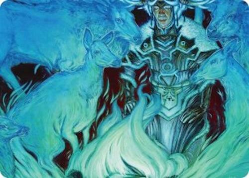 Unending Whisper Art Card (9/54) [Tarkir: Dragonstorm Art Series] | Lots Moore NSW