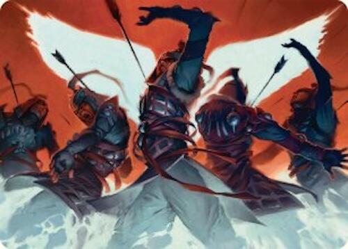 Desperate Measures Art Card (11/54) [Tarkir: Dragonstorm Art Series] | Lots Moore NSW