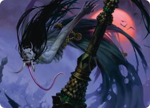 Qarsi Revenant Art Card (12/54) [Tarkir: Dragonstorm Art Series] | Lots Moore NSW