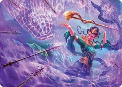Snakeskin Veil Art Card (19/54) [Tarkir: Dragonstorm Art Series] | Lots Moore NSW