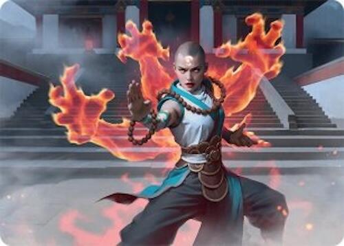 Flamehold Grappler Art Card (24/54) [Tarkir: Dragonstorm Art Series] | Lots Moore NSW
