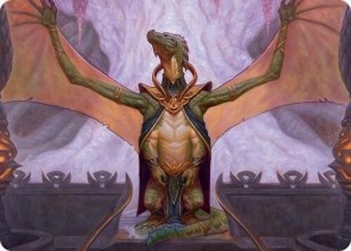 Kheru Goldkeeper Art Card (36/54) [Tarkir: Dragonstorm Art Series] | Lots Moore NSW