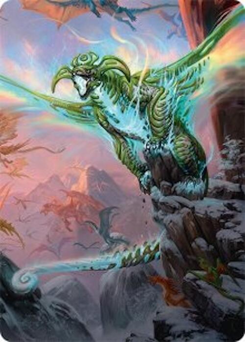 Ureni of the Unwritten Art Card (51/54) [Tarkir: Dragonstorm Art Series] | Lots Moore NSW