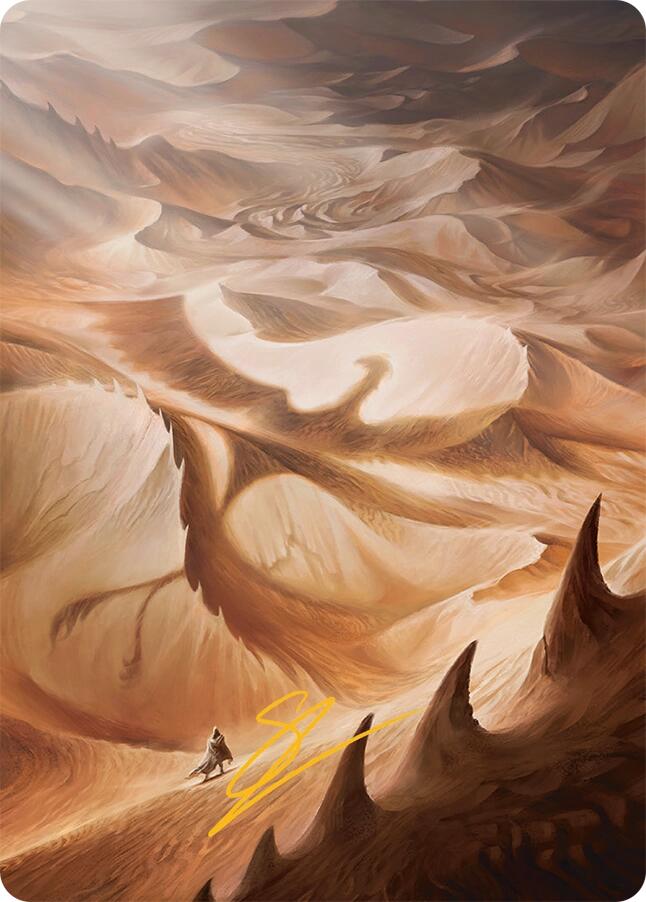 Plains Art Card (30/54) (Gold-Stamped Signature) [Tarkir: Dragonstorm Art Series] | Lots Moore NSW