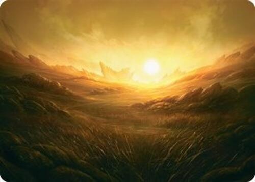 Plains Art Card (31/54) [Tarkir: Dragonstorm Art Series] | Lots Moore NSW