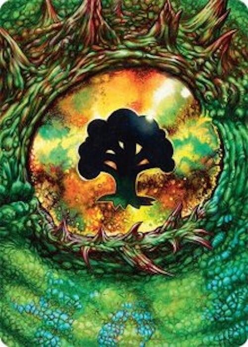 Forest Art Card (32/54) [Tarkir: Dragonstorm Art Series] | Lots Moore NSW