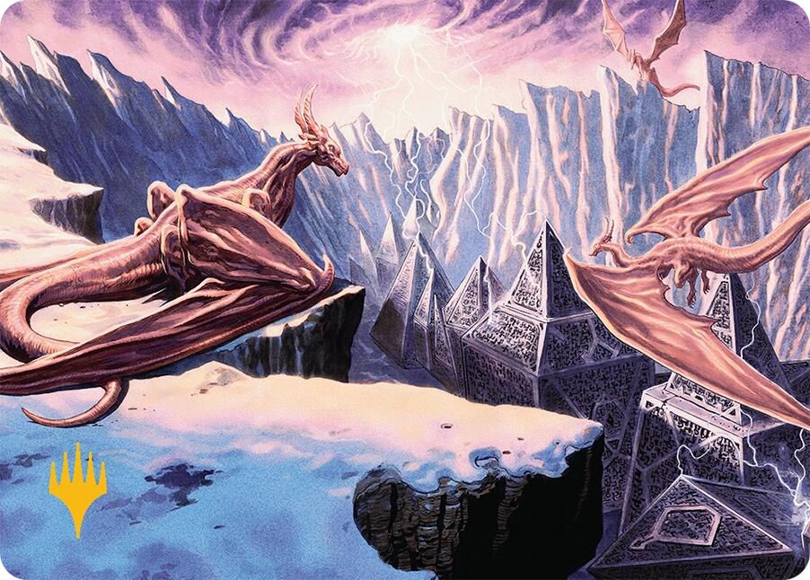 Maelstrom of the Spirit Dragon (42/54) (Gold-Stamped) [Tarkir: Dragonstorm Art Series] | Lots Moore NSW