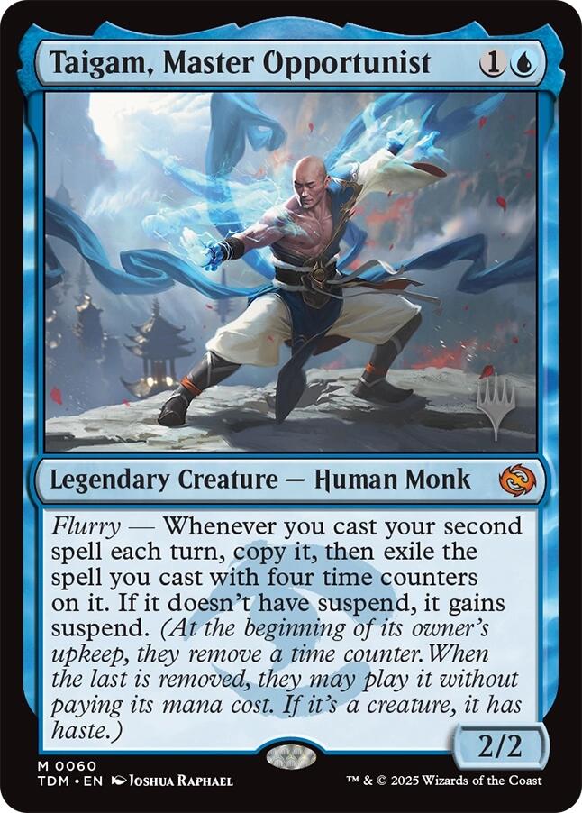 Taigam, Master Opportunist [Tarkir: Dragonstorm Promos] | Lots Moore NSW