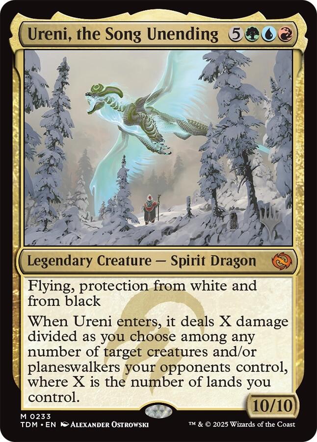 Ureni, the Song Unending [Tarkir: Dragonstorm Promos] | Lots Moore NSW