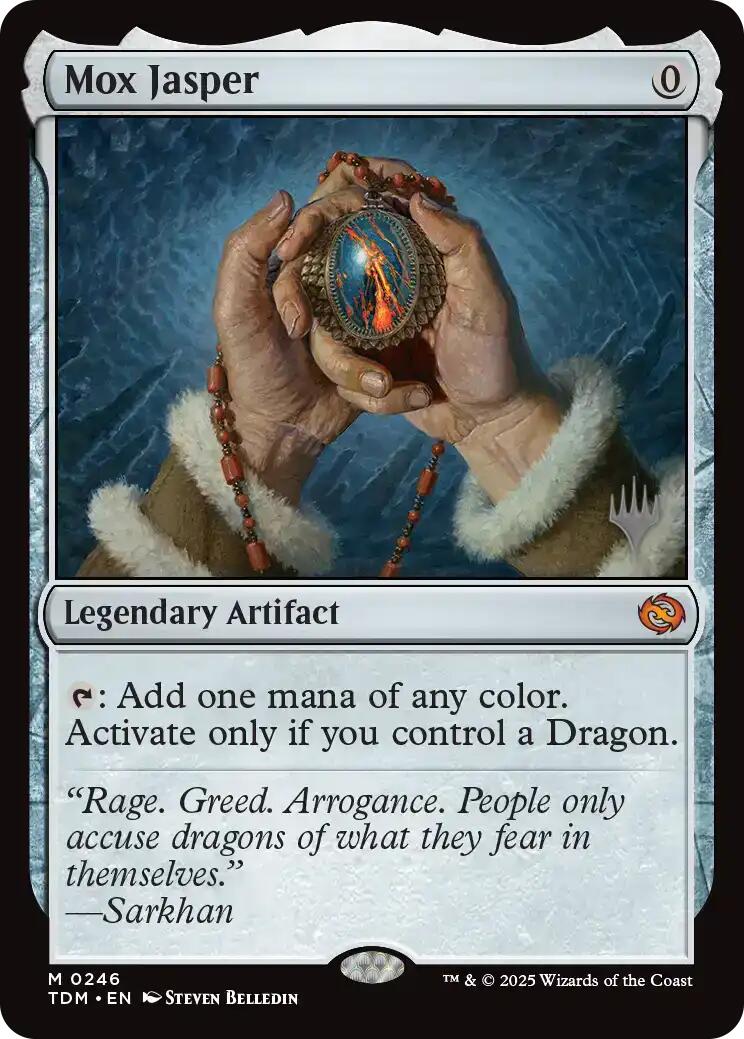 Mox Jasper (Promo Pack) [Tarkir: Dragonstorm Promos] | Lots Moore NSW