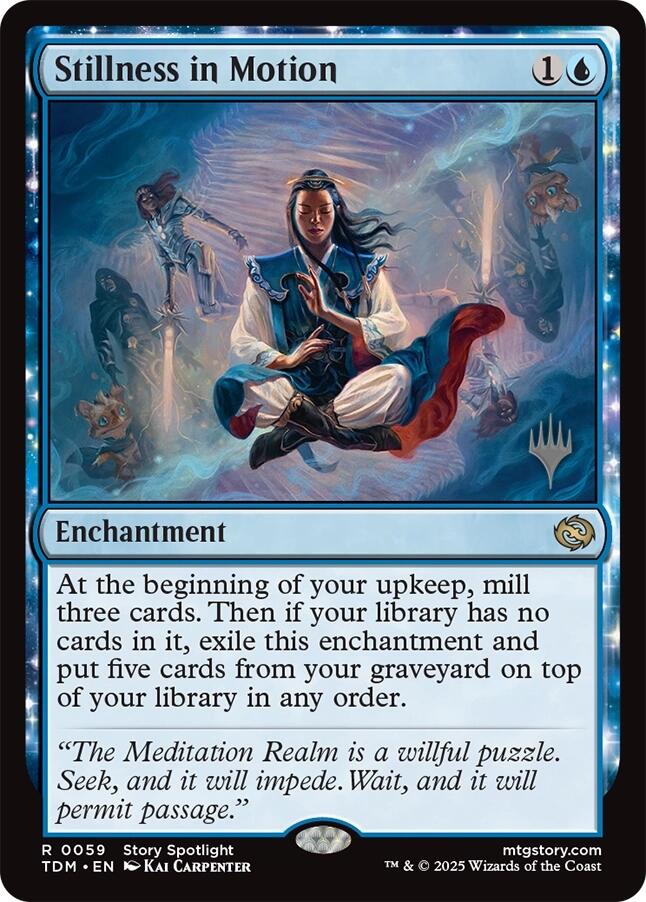 Stillness in Motion (Promo Pack) [Tarkir: Dragonstorm Promos] | Lots Moore NSW