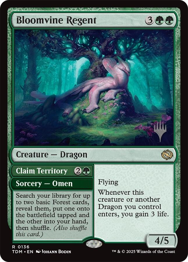 Bloomvine Regent [Tarkir: Dragonstorm Promos] | Lots Moore NSW