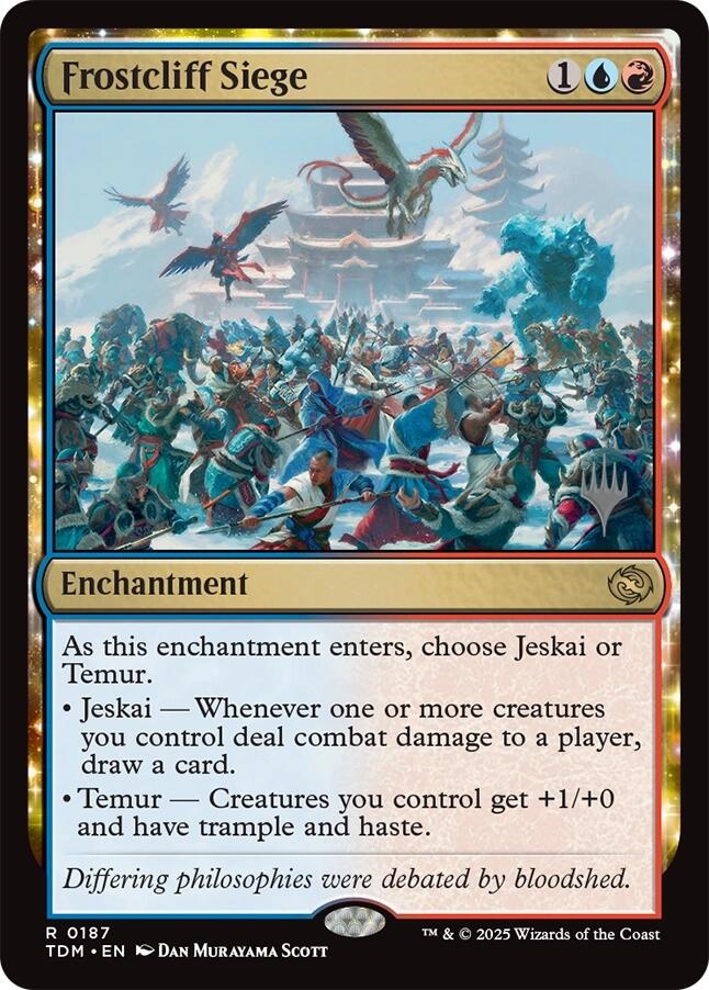 Frostcliff Siege [Tarkir: Dragonstorm Promos] | Lots Moore NSW