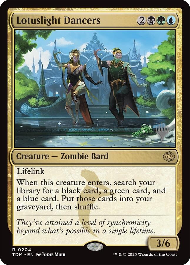 Lotuslight Dancers [Tarkir: Dragonstorm Promos] | Lots Moore NSW
