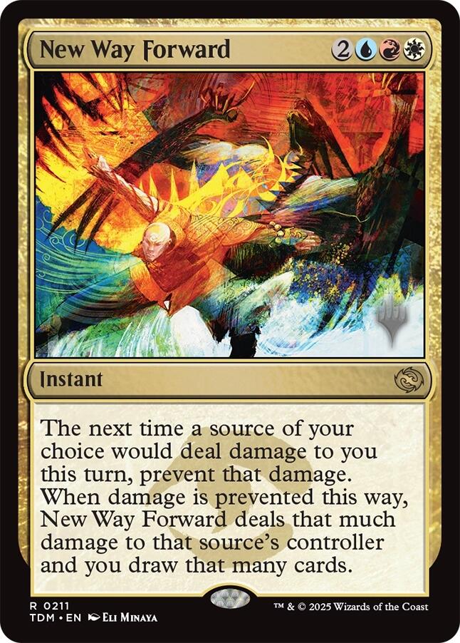 New Way Forward [Tarkir: Dragonstorm Promos] | Lots Moore NSW