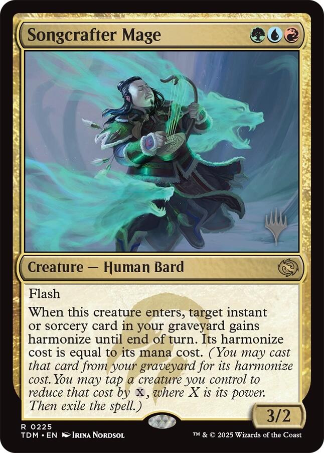 Songcrafter Mage [Tarkir: Dragonstorm Promos] | Lots Moore NSW