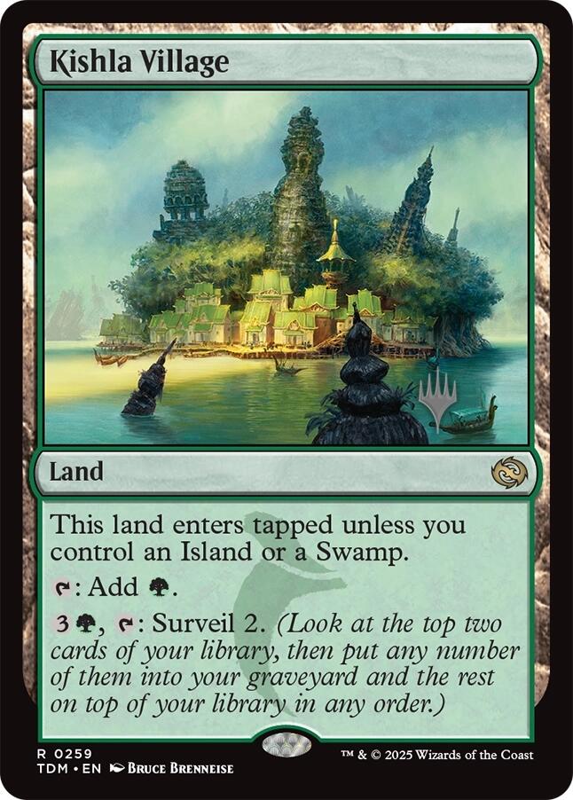 Kishla Village [Tarkir: Dragonstorm Promos] | Lots Moore NSW