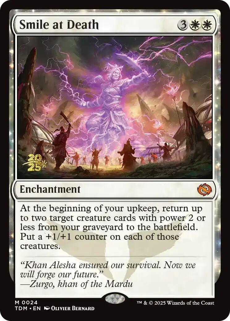 Smile at Death [Tarkir: Dragonstorm Prerelease Promos] | Lots Moore NSW