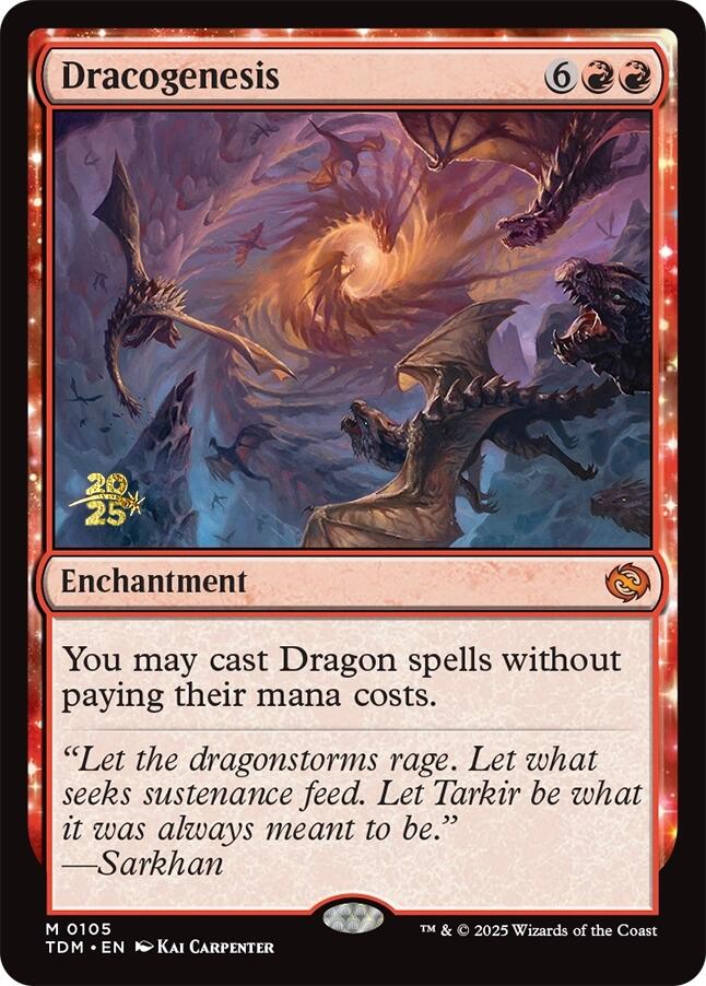 Dracogenesis [Tarkir: Dragonstorm Prerelease Promos] | Lots Moore NSW