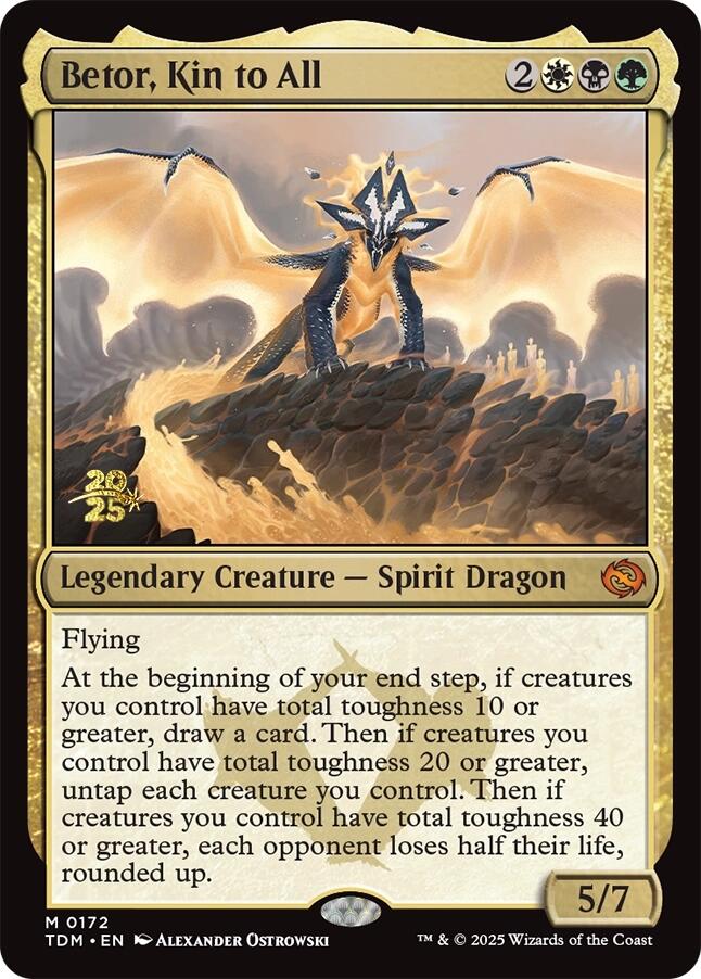 Betor, Kin to All [Tarkir: Dragonstorm Prerelease Promos] | Lots Moore NSW
