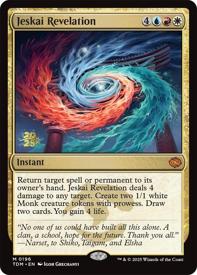 Jeskai Revelation [Tarkir: Dragonstorm Prerelease Promos] | Lots Moore NSW