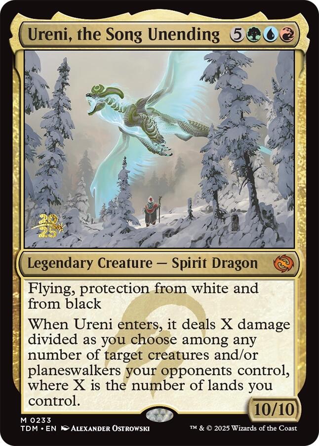 Ureni, the Song Unending [Tarkir: Dragonstorm Prerelease Promos] | Lots Moore NSW