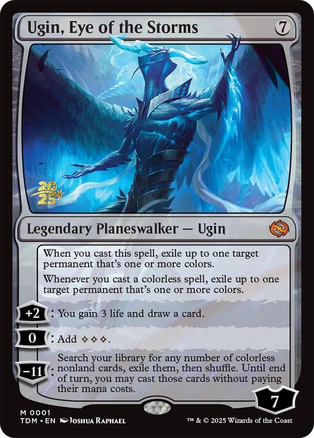Ugin, Eye of the Storms [Tarkir: Dragonstorm Prerelease Promos] | Lots Moore NSW