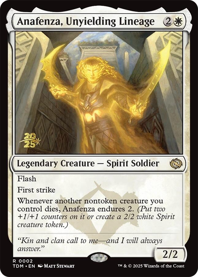 Anafenza, Unyielding Lineage [Tarkir: Dragonstorm Prerelease Promos] | Lots Moore NSW