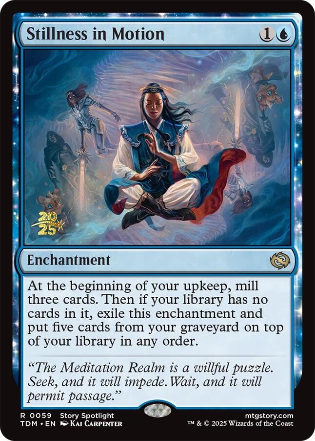 Stillness in Motion [Tarkir: Dragonstorm Prerelease Promos] | Lots Moore NSW